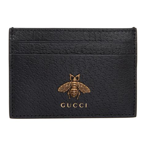 gucci bee cardholder